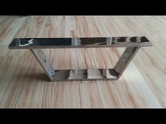สแตนเลส Barber Chair handrail for Beauty Salon Chair ในขนาด 460×60×20mm