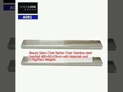 เก้าอี้ร้านเสริมความงาม เก้าอี้บาร์เบอร์ เก้าอี้สแตนเลส 460 × 60 × 20 มม.
