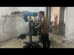 ฐานเก้าอี้สํานักงานหมุนไนลอนสีดําปรับความสูง พร้อมการสนับสนุนด้านหลังและคอสเตอร์