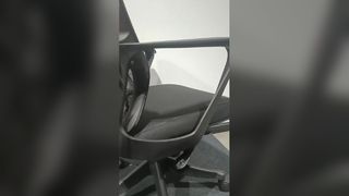 เก้าอี้ล้อเลื่อนสำนักงาน สีดำ ความสบายตามหลักสรีระศาสตร์