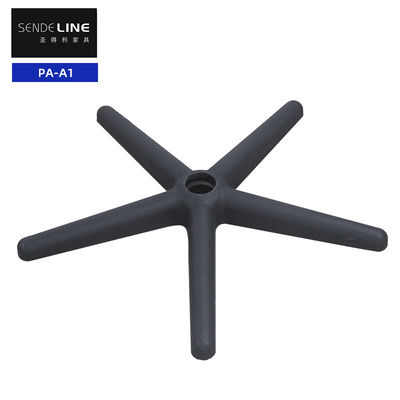 ราคาดี เก้าอี้สํานักงานไนลอนสีดําสีขาว 5 ดาว ฐานหมุนได้ 360 องศา ออนไลน์