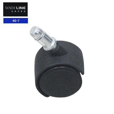 ราคาดี สํานักงาน โซลีย์หมุนล้อ 40 มิลลิเมตร หัวล้อ สีดํา ออนไลน์