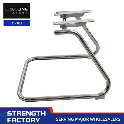 ราคาดี โครมเพลติ้ง เก้าอี้สํานักงาน เฟรมโลหะ Electroplated / Black Bow Frame ออนไลน์