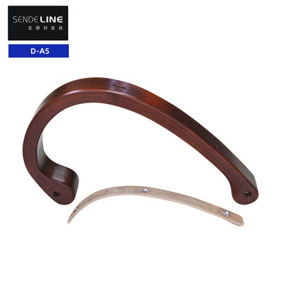 ราคาดี เก้าอี้ไม้แข็งสีแดงสีน้ําตาลที่ทันสมัย หนุนแขนเพิ่มความสบายใจและการสนับสนุน ออนไลน์