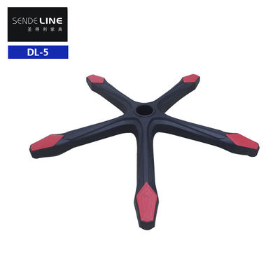 ราคาดี เก้าอี้สํานักงานไนลอนสีดําปรับความสูง ฐานหมุนพร้อมกับการสนับสนุนด้านหลังและคอสเตอร์ ออนไลน์