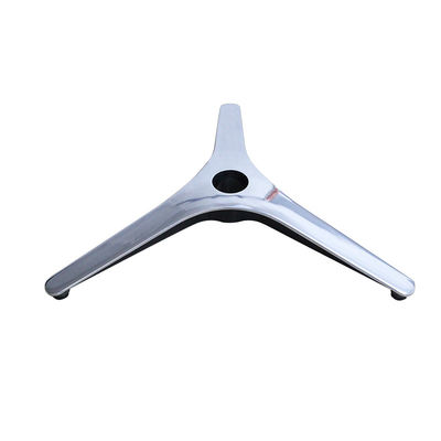 ราคาดี ฐานเก้าอี้สํานักงานโลหะที่ทันสมัย มีการปรับความสูง สีเคลือบ ไม่มีล้อ ออนไลน์