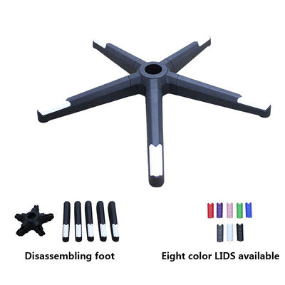 ราคาดี โรงงาน ขายปลีก เก้าอี้สํานักงาน ฐานสวิเวล พร้อมการแยกแยก ไนลอนดํา Bifma ทดสอบรัศมี 350 มม ออนไลน์