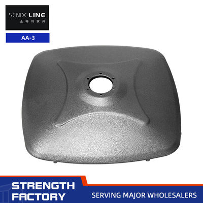 ราคาดี 500×500 มม แมทดํา Plating สี Stamping Base สําหรับ Barber Chair / เก้าอี้ความงาม ออนไลน์