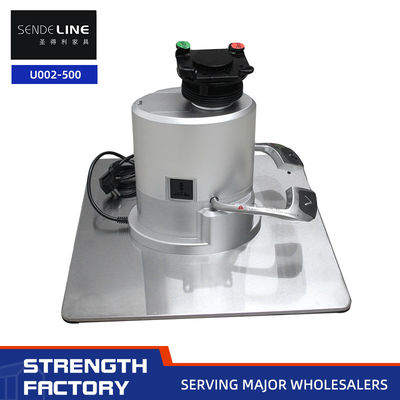 ราคาดี 200KGS สแตนเลส สี่เหลี่ยมพื้นฐานเก้าอี้ Barber ฐานปั๊มไฟฟ้า ออนไลน์