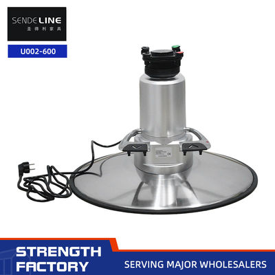 ราคาดี 600 มิลลิเมตร โครม บาร์เบอร์เก้าอี้ฐานไฟฟ้า 140 # ซาลอนเครื่องประปาส่วนหนึ่ง - ความสูงปรับได้ 41-53cm ออนไลน์