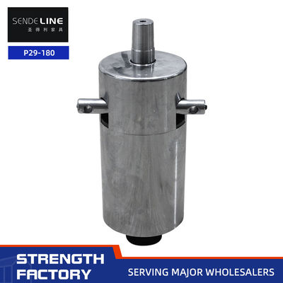 ราคาดี 180MM การเดินทาง 7.43kg ฐานเก้าอี้ Barber ด้วยเหล็กเหล็กและโครม Plating ยกปั๊มน้ํามัน ออนไลน์