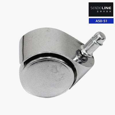 ราคาดี 2 นิ้วสแตนเลสเคลือบเก้าอี้สํานักงาน Casters รถขนส่งทางการแพทย์ล้อเปลี่ยน ออนไลน์