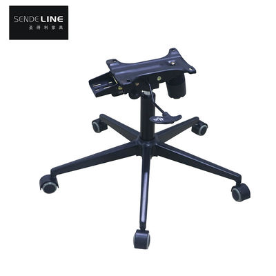 ราคาดี เหล็ก ดํา / Plating สี ที่นั่งสํานักงาน ฐาน 700 มม กว้างสําหรับความทนทานที่ดีขึ้น ออนไลน์