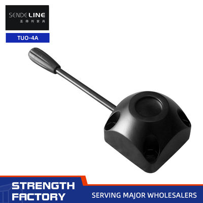 ราคาดี อัลลูมิเนียมสลัด เก้าอี้สํานักงานกลไกกับหลุมติดตั้ง 55X55mm ความหนาผนัง 2.5mm'ความต้องการ ออนไลน์