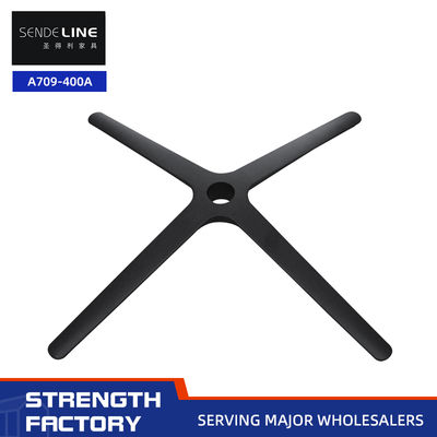 ราคาดี เก้าอี้สำนักงานฐาน 4 ดาว อะลูมิเนียมอัลลอยด์สีดำด้าน ขนาด 800 มม. เก้าอี้สำนักงานมืออาชีพ ฐานโลหะ ออนไลน์