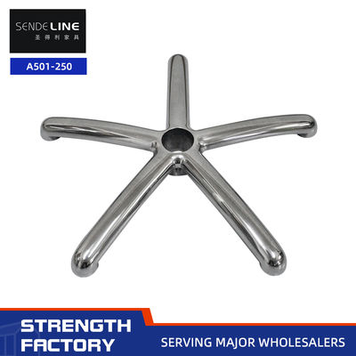 ราคาดี ฐานเก้าอี้สำนักงาน 5 ดาว, เทคโนโลยีการขึ้นรูปหล่อแบบบูรณาการด้วยอะลูมิเนียมอัลลอยด์ขัดเงา ขนาดเส้นผ่านศูนย์กลาง 500 มม. ออนไลน์