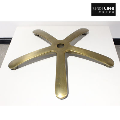 ราคาดี Aluminum alloy die-casting one-piece molding, golden 700mm office chair base ออนไลน์